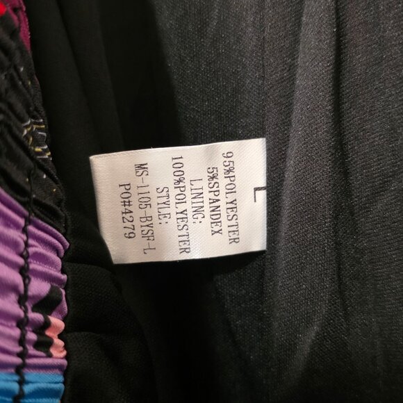 Patchwork Print Plisse Set - Picture 8 of 15